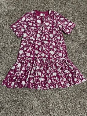 Love Tomas Emerson Fry Isla Dress in Sangria Print